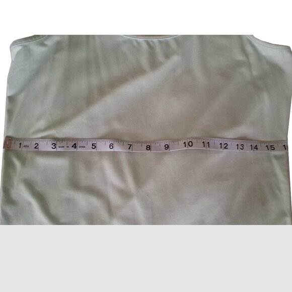 Women's Reitmans Open Knit Pullover with Tank Top, Light Green, Small - Picture 15 of 16